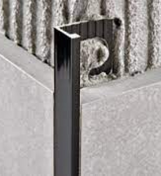 بروقرس زاوية سيراميك المنيوم اسود 12.5 ملم PTNE 125