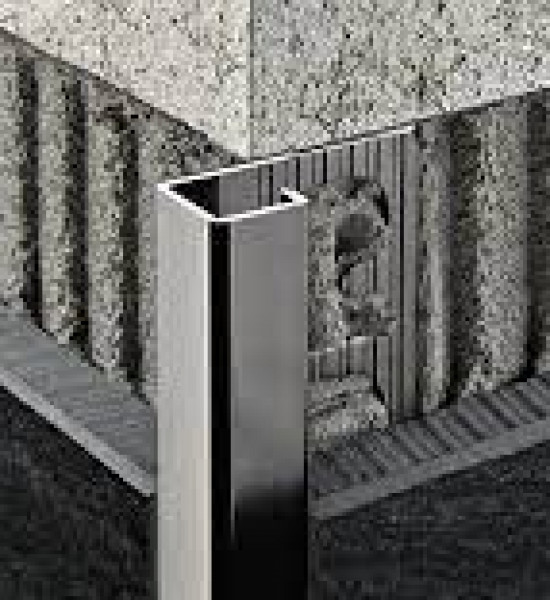 بروقرس زاوية سراميك المونيوم مربعة اسود لميع PJQSBN10