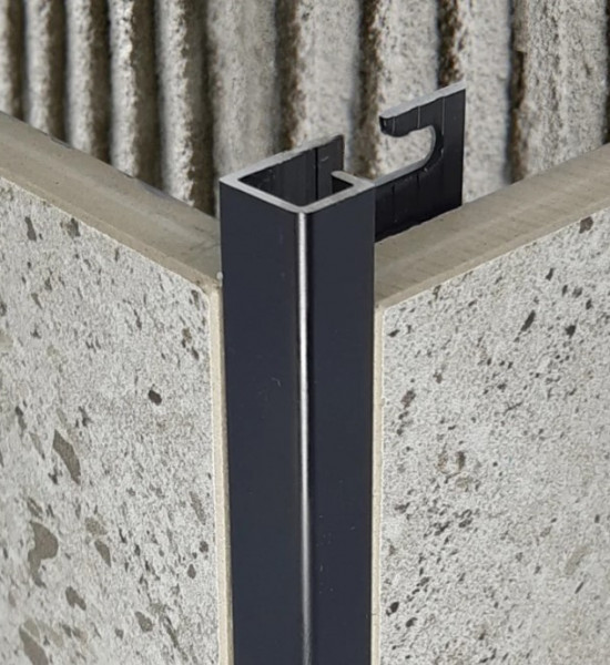 بروقرس زاوية سراميك المونيوم مربعة اسود مطفي PJQSNE125 بروقرس زاوية سراميك المونيوم مربعة اسود مطفي PJQSNE125