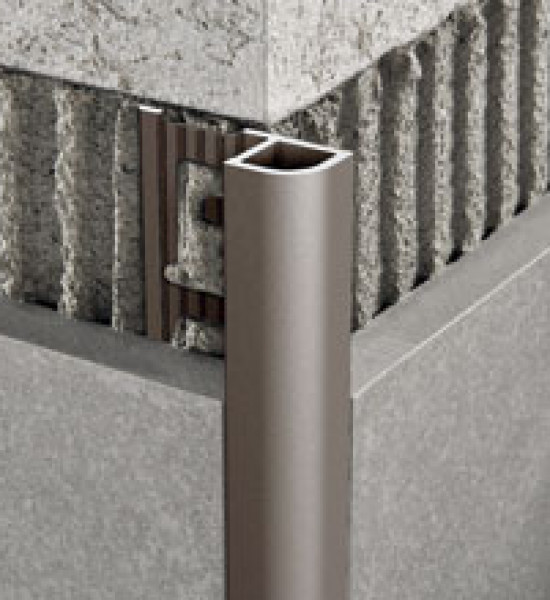 بروقرس زاوية سراميك المونيوم بني 12.5مم  PJQTBRAS125