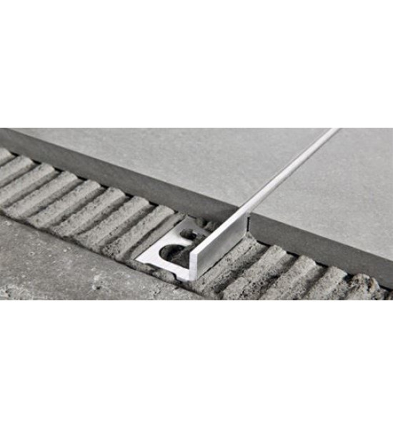 بروقرس زاوية اللمونيوم للفواصل ارضيات 12.5ملي PLGAN125