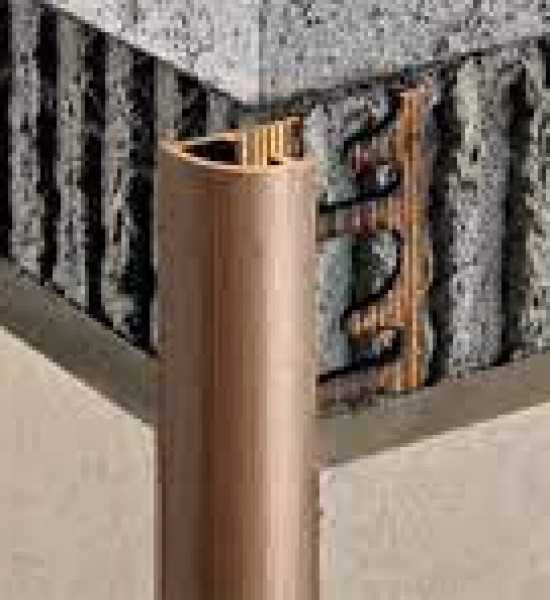 بروقرس زاوية سراميك نص دائرة برونز 12.5ملي PJOB125