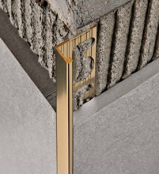 بروقرس زاوية سراميك ورخام المونيوم ذهبي 12ملي PTBO125 بروقرس زاوية سراميك ورخام المونيوم ذهبي 12ملي PTBO125