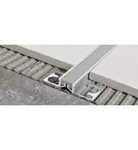 بروقرس زاوية اللمونيوم فواصل تمدد ربل رمادي10مليPFXAL 10G