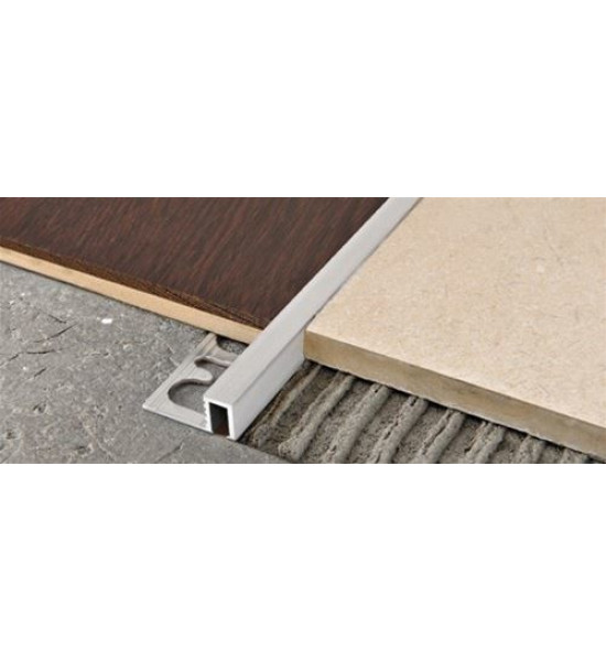 بروقرس زاوية نهاية سراميك جدارية 12مم فضيPRFAN125