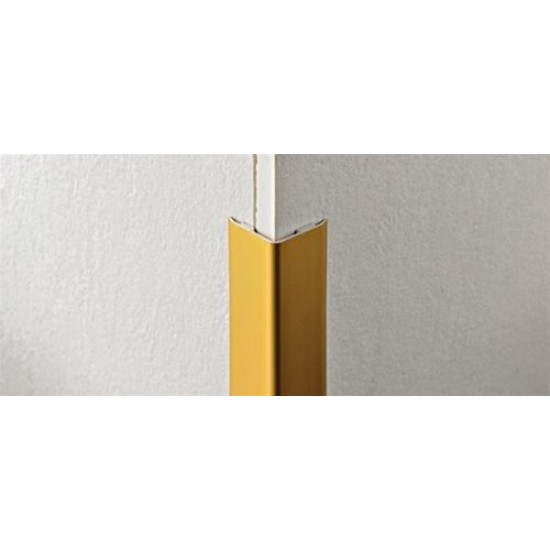 بروقرس زاوية  ركنية اللومنيوم ذهبي 25×25×2.7متر  PEGAO25A