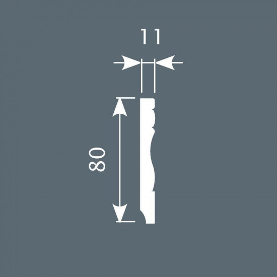 باخميس سكلو ديكور 80×15×2متر روسي P015