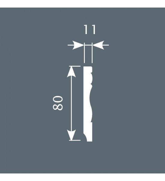 باخميس سكلو ديكور 80×15×2متر روسي P015