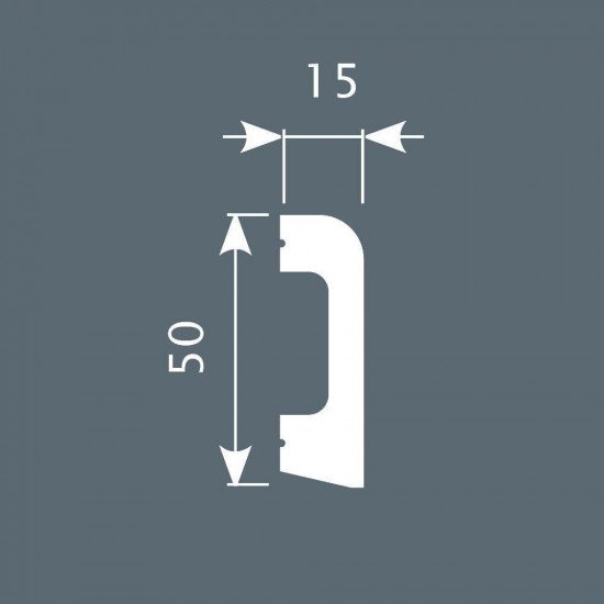 باخميس سكلو ديكور 50×15×2متر روسي P013