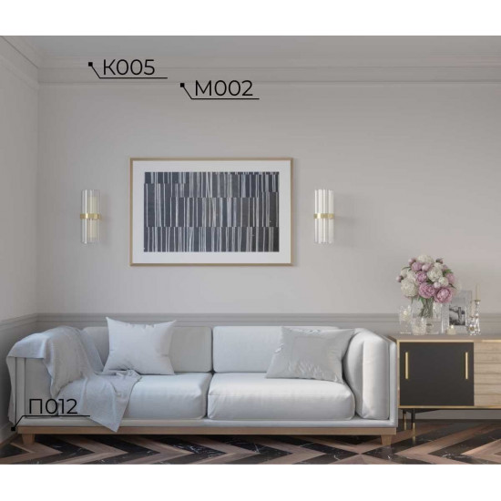 باخميس سكلو ديكور 99مم×15مم×2متر روسي P012