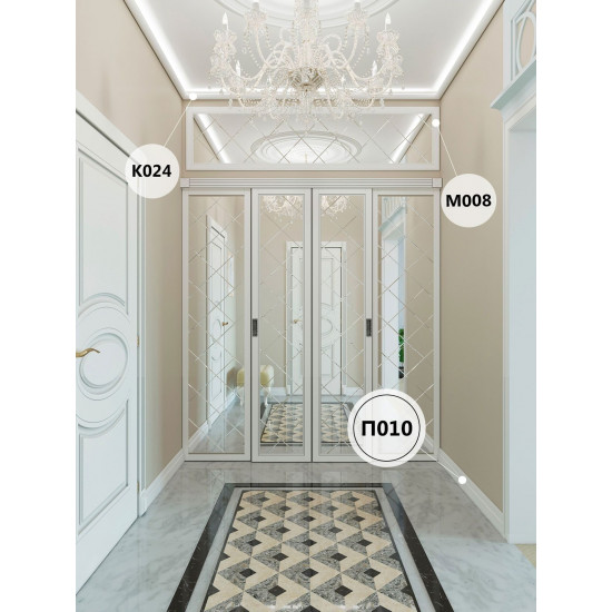 باخميس سكلو ديكور 110مم×20مم×2متر روسي P010