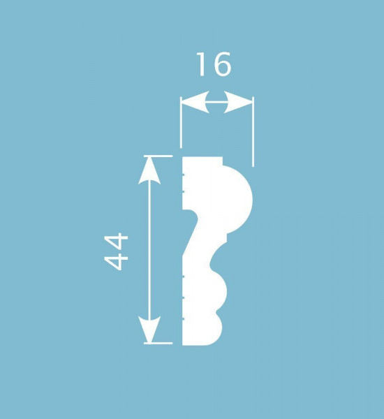 باخميس حزام ديكور 44مم×16مم×2متر روسي M038 باخميس حزام ديكور 44مم×16مم×2متر روسي M038