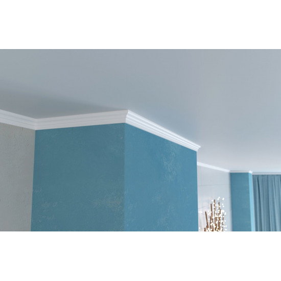 باخميس كورنيش ديكور 25مم×15مم×2متر روسي K010