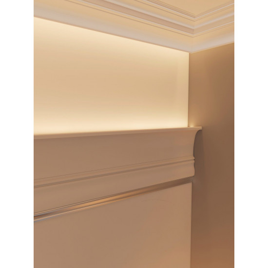 باخميس كورنيش ديكور لد روسي 2متر 12×4.5سم K003 باخميس كورنيش ديكور لد روسي 2متر 12×4.5سم K003