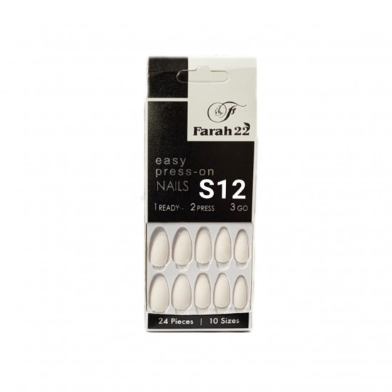 اظافر فرح 24 حبة -S12