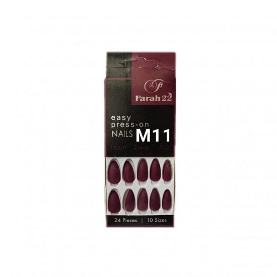 اظافر فرح 24 حبة -M11