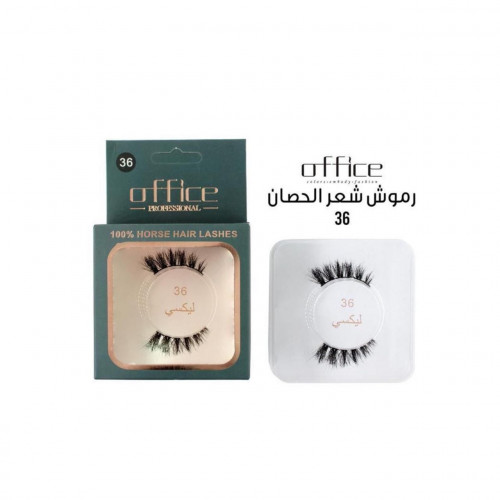 اوفيس-رموش شعر طبيعي-36 ليكسي اوفيس-رموش شعر طبيعي-36 ليكسي
