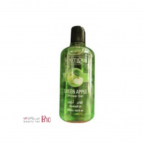 جل استحمام بالتفاح الاخضر من بوتيك - 500 مل
