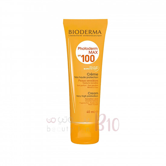 كريم عالي الحماية من الشمس فوتوديرم ماكس 100 SPF من بايوديرما – 40 مل كريم عالي الحماية من الشمس فوتوديرم ماكس 100 SPF من بايوديرما – 40 مل