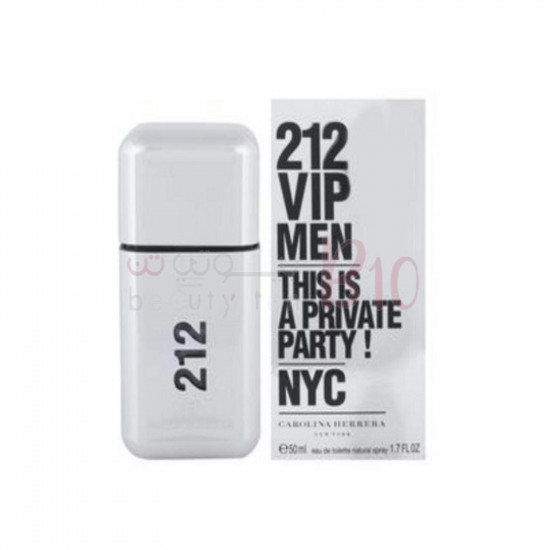 عطر 212 Vip او دو بيرفيوم الرجالي من كارولينا هيريرا - 50 مل عطر 212 Vip او دو بيرفيوم الرجالي من كارولينا هيريرا - 50 مل