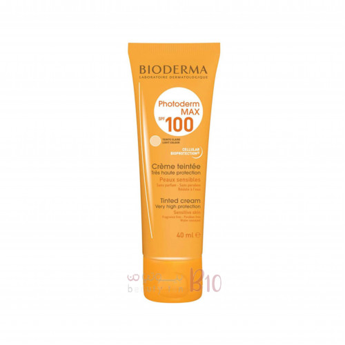 كريم واقي ملون عالي الحماية من الشمس فوتوديرم ماكس 100 SPF من بايوديرما – 40 مل