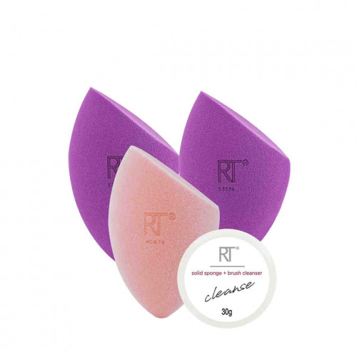 مجموعة اسفنجة الوجه بليند + غلو من ريل تكنيك - 4 قطع مجموعة اسفنجة الوجه بليند + غلو من ريل تكنيك - 4 قطع