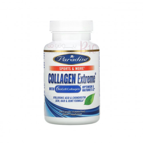 بارادايس هربس كبسولات الكولاجين الفائق مع بايو كولاجين 120 كبسولة بارادايس هربس كبسولات الكولاجين الفائق مع بايو كولاجين 120 كبسولة