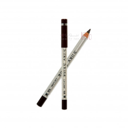 سلكي شاين قلم تحديد شفاه مضاد للماء -18 سلكي شاين قلم تحديد شفاه مضاد للماء -18