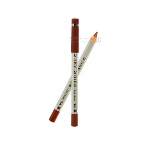 سلكي شاين قلم تحديد شفاه مضاد للماء -14 سلكي شاين قلم تحديد شفاه مضاد للماء -14