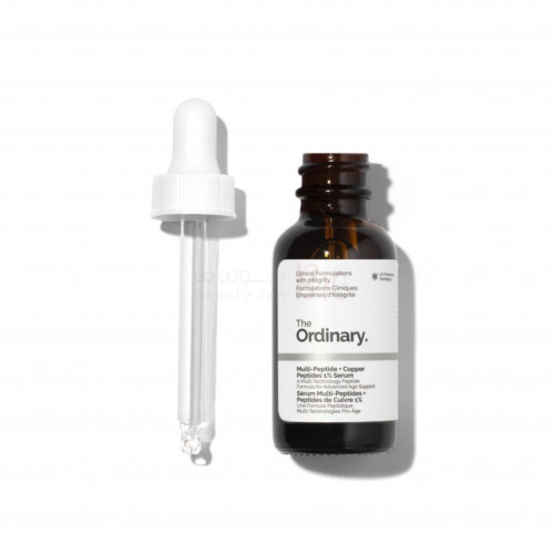 سيروم متعدد الببتيدات + ببتيدات النحاس 1٪ من ذا اوردنري 30 مل سيروم متعدد الببتيدات + ببتيدات النحاس 1٪ من ذا اوردنري 30 مل