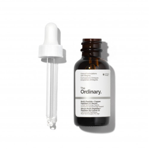 سيروم متعدد الببتيدات + ببتيدات النحاس 1٪ من ذا اوردنري 30 مل سيروم متعدد الببتيدات + ببتيدات النحاس 1٪ من ذا اوردنري 30 مل