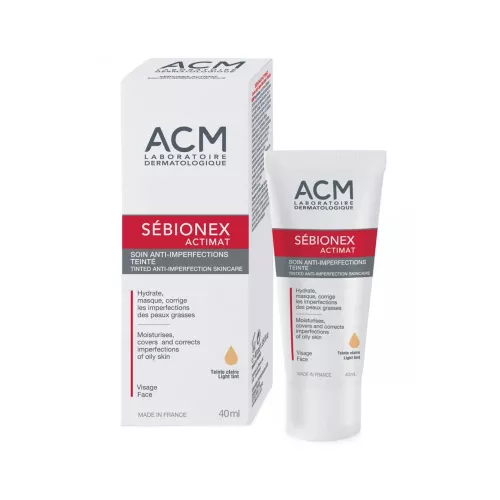 كريم مرطب ومصحح للبشرة الدهنية من اي سي ام - 40مل