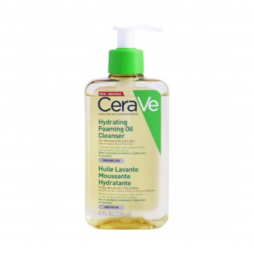 غسول زيتي رغوي مرطب للبشرة العادية الى الجافة من سيرافي - 473 مل غسول زيتي رغوي مرطب للبشرة العادية الى الجافة من سيرافي - 473 مل