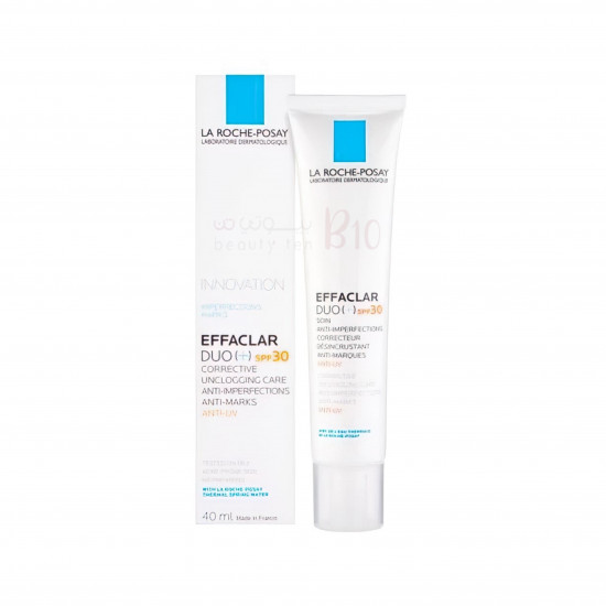 مصحح العيوب لاروش بوزيه دو ايفاكلار+ SPF30 مع النياسيناميد 40 مل مصحح العيوب لاروش بوزيه دو ايفاكلار+ SPF30 مع النياسيناميد 40 مل