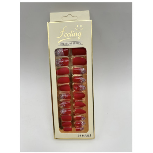 اظافر صناعية قليتر بلاصق ذاتي 24 ظفر (اللون الوردي الفاتح) اظافر صناعية قليتر بلاصق ذاتي 24 ظفر (اللون الوردي الفاتح)