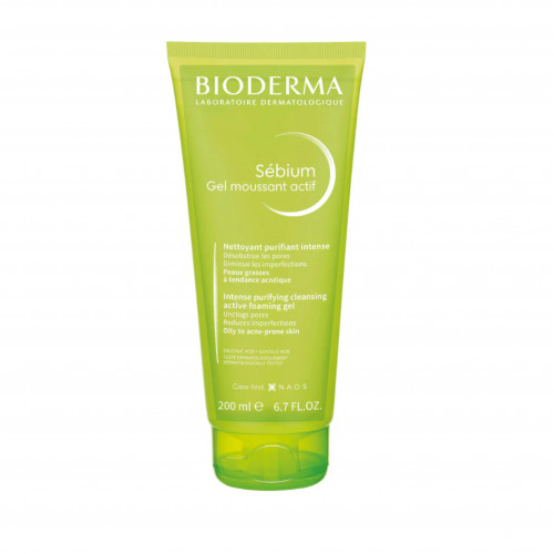 غسول وجه للبشرة الدهنية المعرضة لحب الشباب من بيوديرما - 200مل غسول وجه للبشرة الدهنية المعرضة لحب الشباب من بيوديرما - 200مل