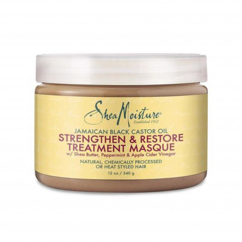 زيت خروع أسود جامايكي، قناع علاجي للتقوية والتجديد من شيا مويستر - 340 جم زيت خروع أسود جامايكي، قناع علاجي للتقوية والتجديد من شيا مويستر - 340 جم