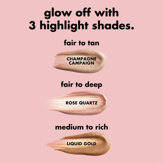 هالو جلو هايلايت من ايلف Rose quartz هالو جلو هايلايت من ايلف Rose quartz