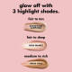 هالو جلو هايلايت من ايلف Rose quartz هالو جلو هايلايت من ايلف Rose quartz