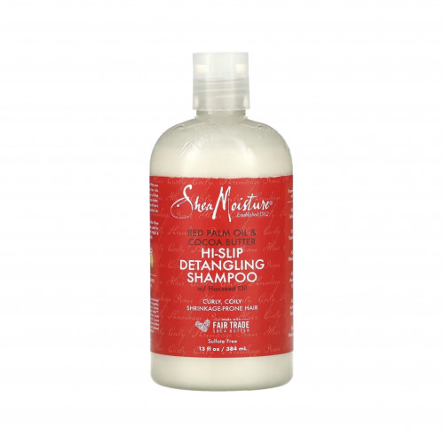 شامبو دهني الملمس لفك تشابك الشعر، بزيت النخيل الأحمر وزبدة جوز الهند من شيا مويستر - 384 مل 
