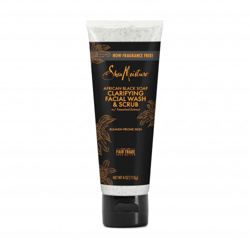 غسول وصنفرة تنقية الوجه صابون اسود افريقي من شيا ويستر - 113 جم غسول وصنفرة تنقية الوجه صابون اسود افريقي من شيا ويستر - 113 جم