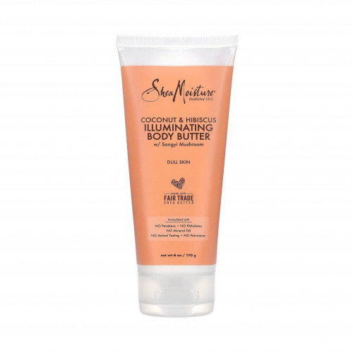 زبدة الجسم بجوز الهند والكركديه من شيا مويستر - 177 مل زبدة الجسم بجوز الهند والكركديه من شيا مويستر - 177 مل