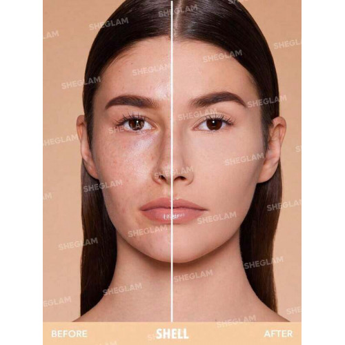 بودرة فاونديشن عالية التغطية والتركيز من شيجلام-شيل بودرة فاونديشن عالية التغطية والتركيز من شيجلام-شيل