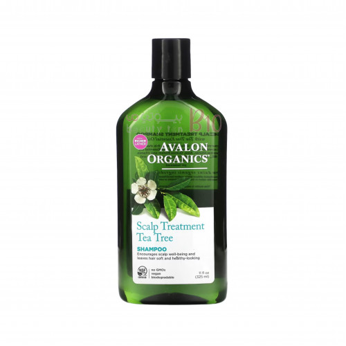 شامبو علاج فروة الرأس بشجرة الشاي من افالون اورجانيك 325مل