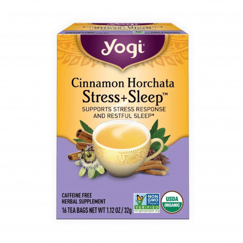 شاي يوغي بالقرفة وهورشاتا من يوجي 16 كيس شاي شاي يوغي بالقرفة وهورشاتا من يوجي 16 كيس شاي