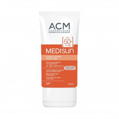 كريم ميديسون المعدني الملون بعامل حماية من الشمس 50+ لون فاتح 40 مل