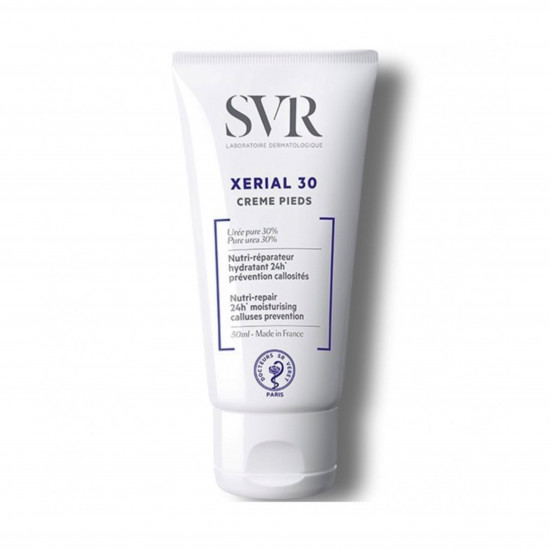 SVR Xerial 30 كريم للقدمين لمعالجة البشرة القاسية والسميكة والمتصلبة - 50 مل SVR Xerial 30 كريم للقدمين لمعالجة البشرة القاسية والسميكة والمتصلبة - 50 مل
