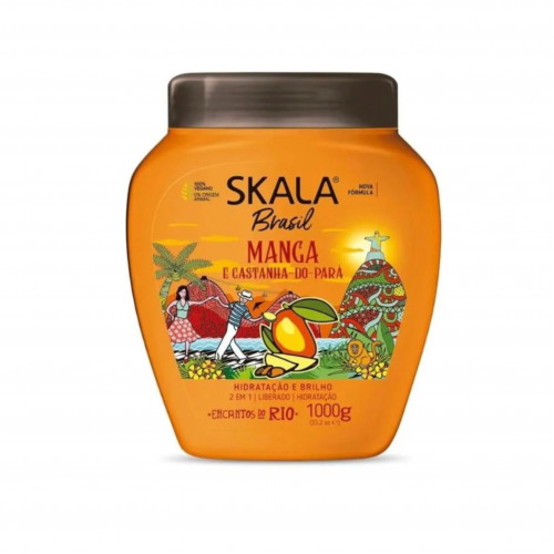 كريم وماسك بخلاصة المانجا والجوز البرازيلي للترطيب من سكالا - 1000غرام