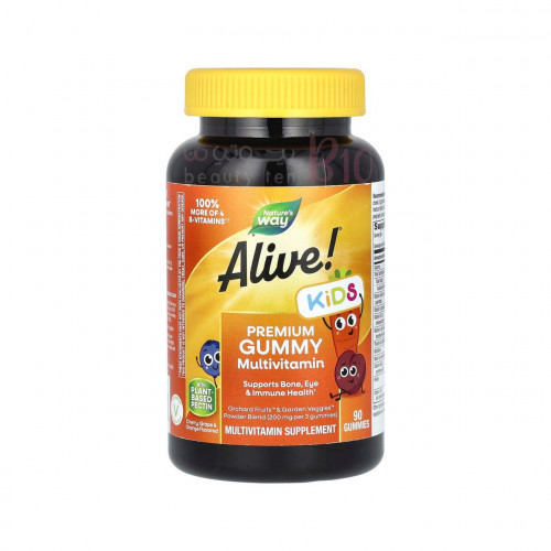 علكة فيتامينات متعددة ممتازة كرز ، عنب وبرتقال من ناتشرز واي 90 علكة علكة فيتامينات متعددة ممتازة كرز ، عنب وبرتقال من ناتشرز واي 90 علكة