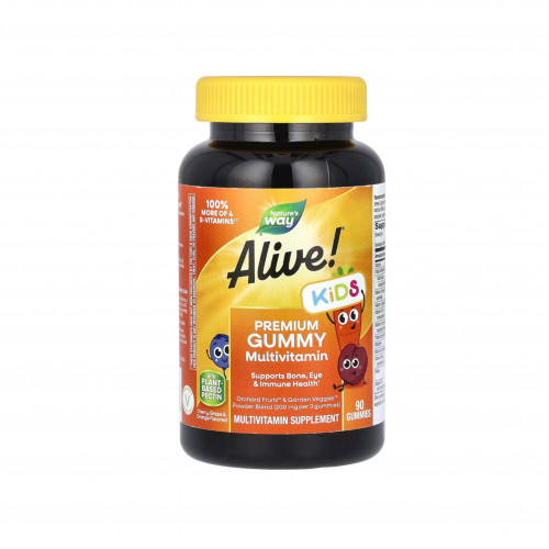 علكة فيتامينات متعددة ممتازة كرز ، عنب وبرتقال من ناتشرز واي 90 علكة علكة فيتامينات متعددة ممتازة كرز ، عنب وبرتقال من ناتشرز واي 90 علكة